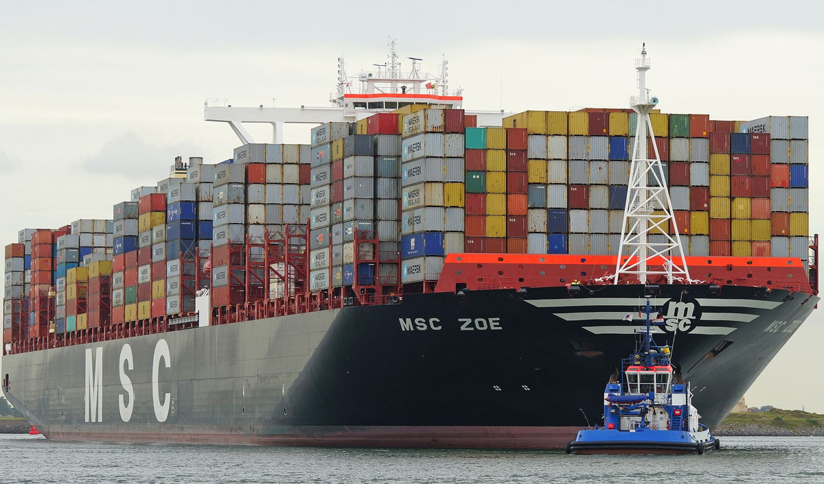 Gigantul naval MSC deschide o nouă rută care ocolește Strâmtoarea Ormuz