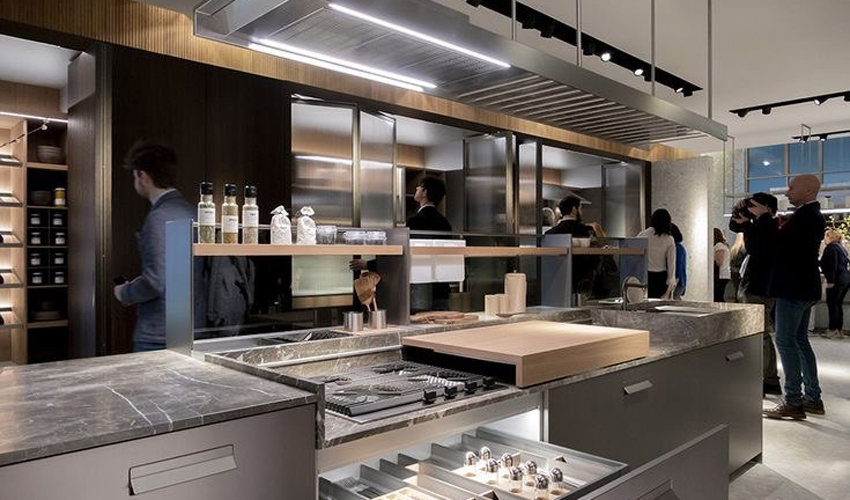 на выставке EuroCucina
