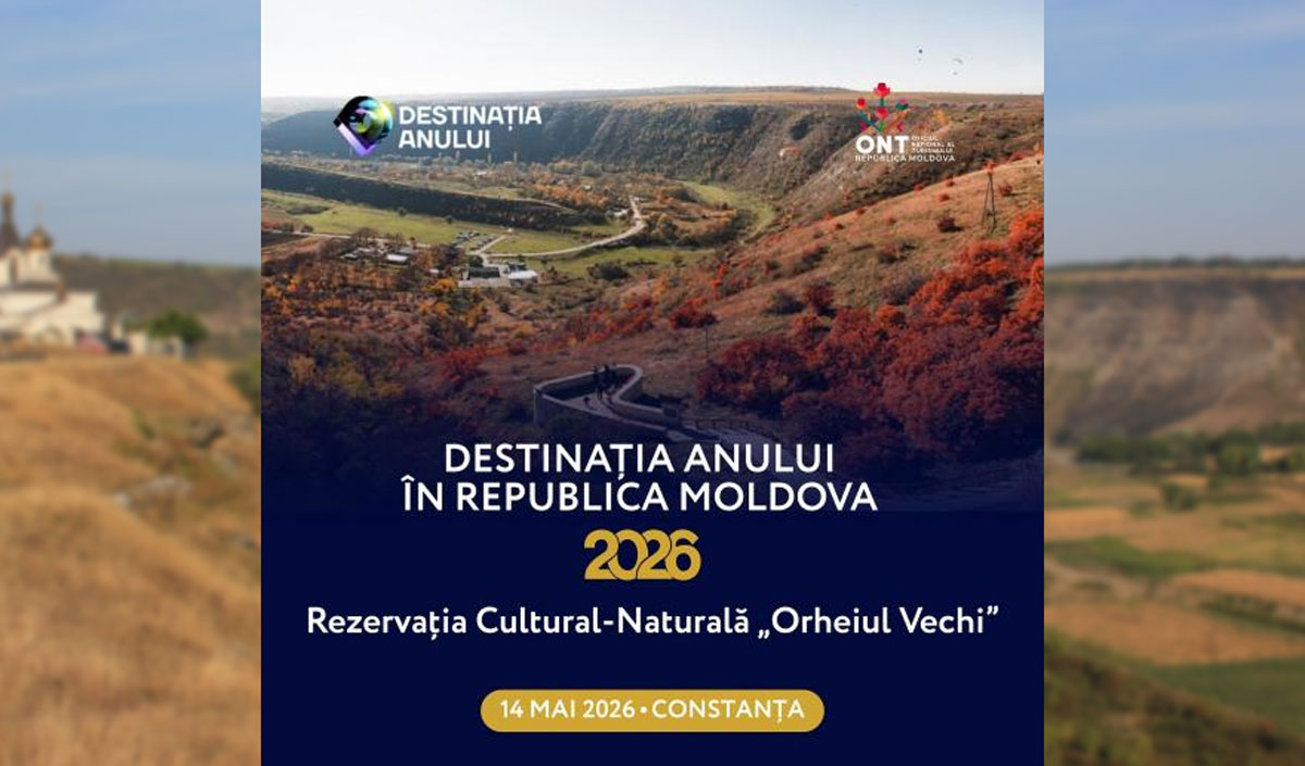 Orheiul Vechi a câștigat concursul Destinația Anului 2026