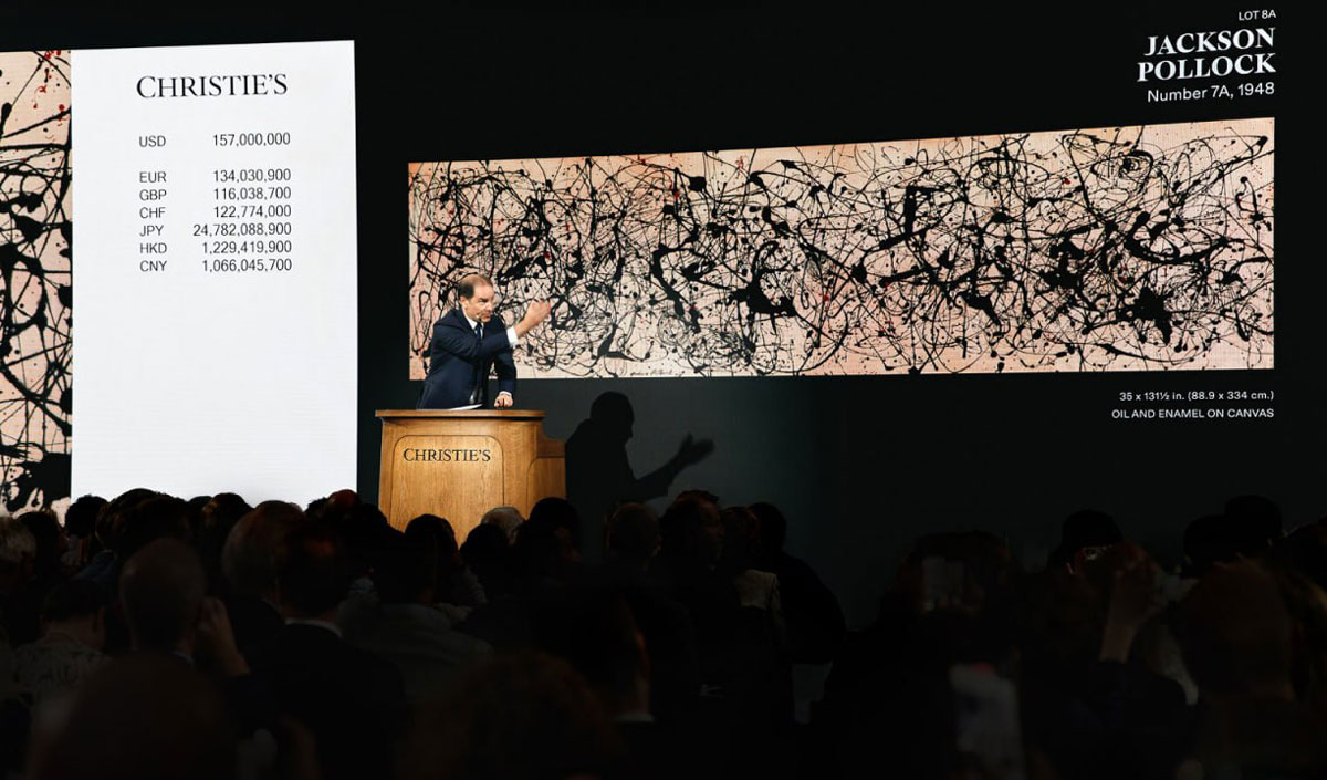 Pollock pentru 181 de milioane de dolari: un tablou – și un nou record mondial