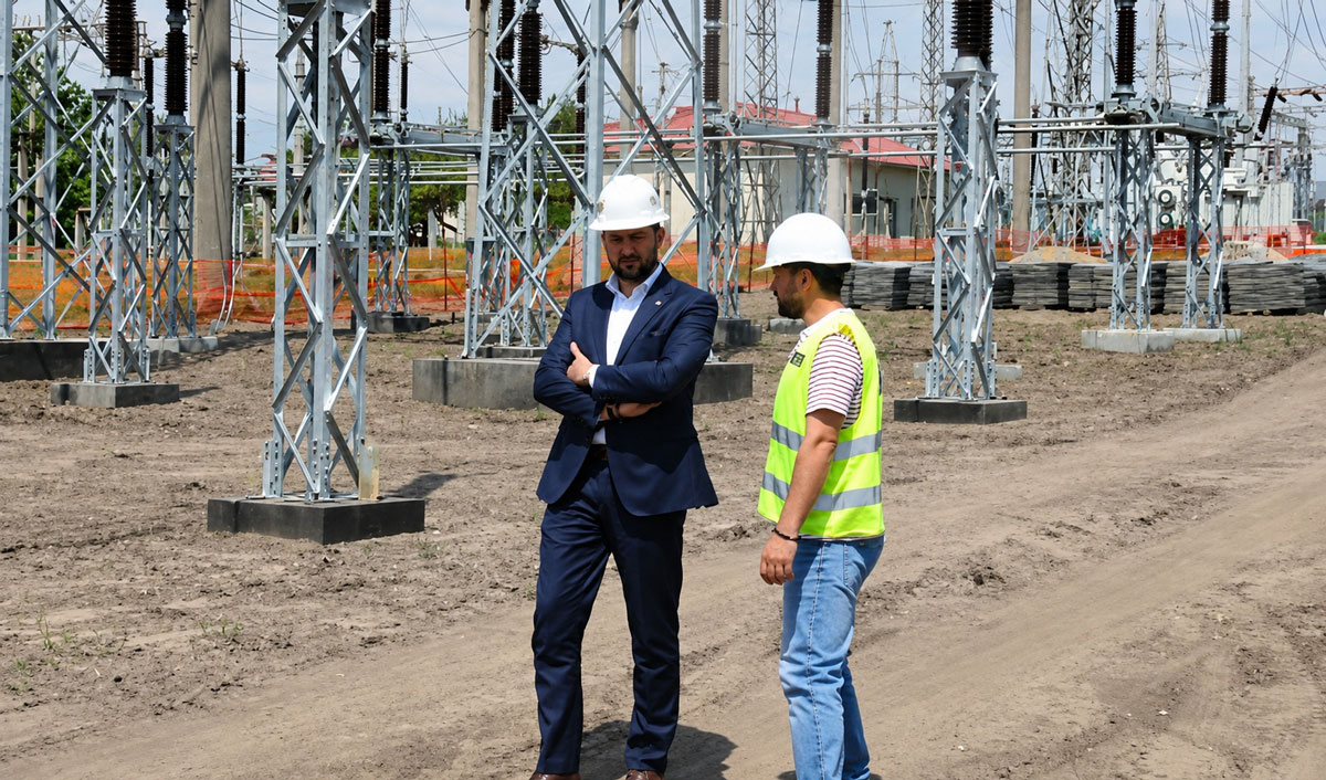 Energy Minister demands completion of works on Chisinau substation