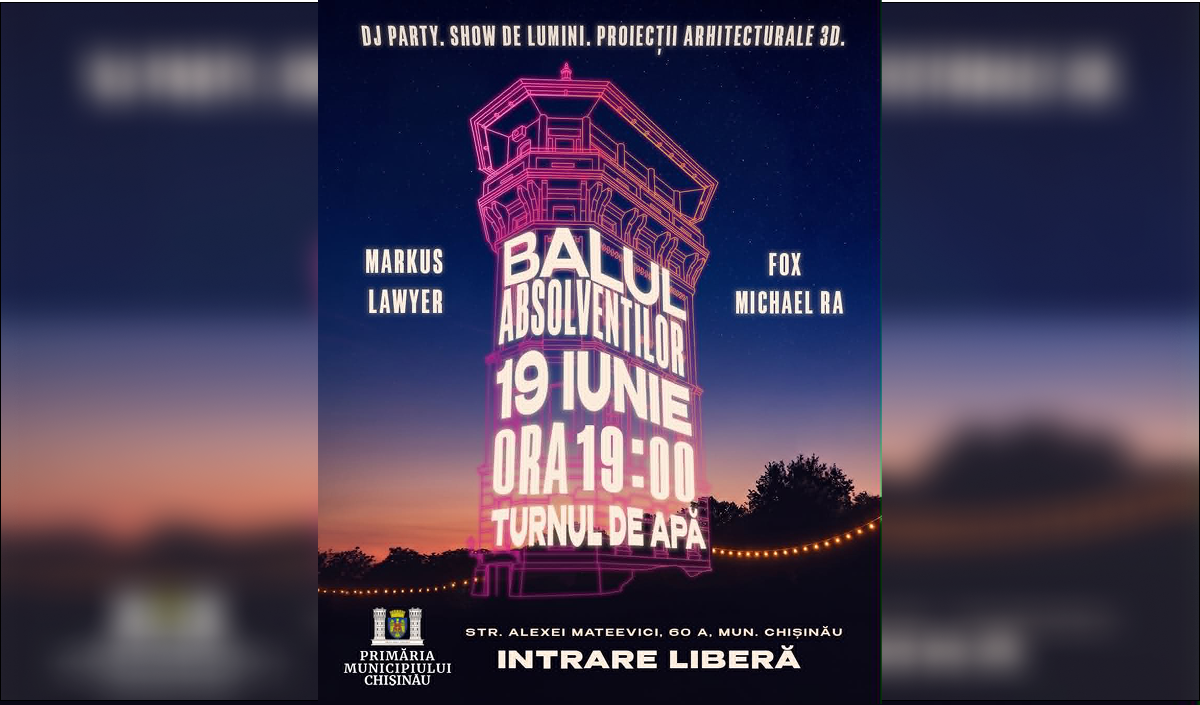 Vineri, în capitală, va avea loc Balul absolvenților din 2026