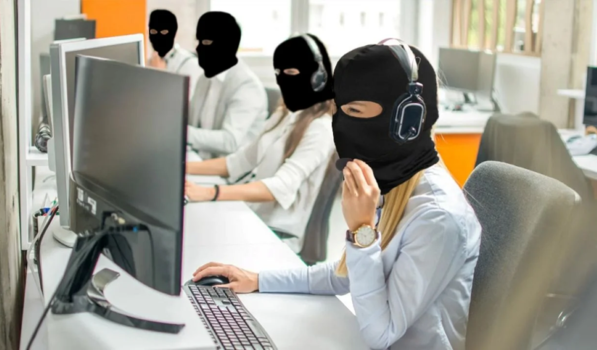 Escrocii telefonici lucrează în centrele de apeluri din Ucraina
