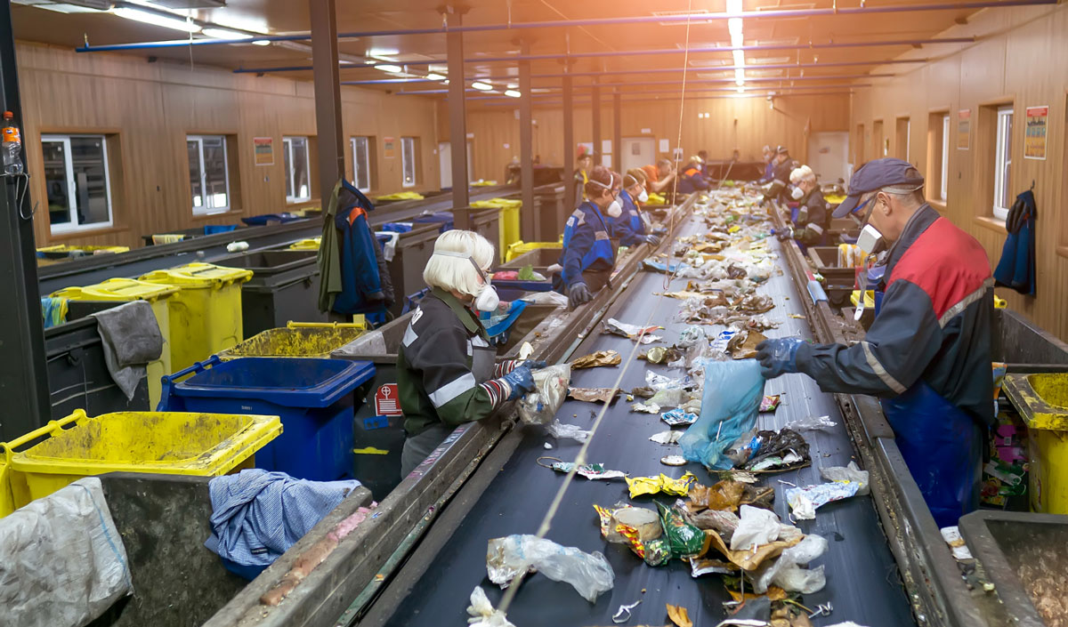 Waste management and recycling infrastructure is expanding