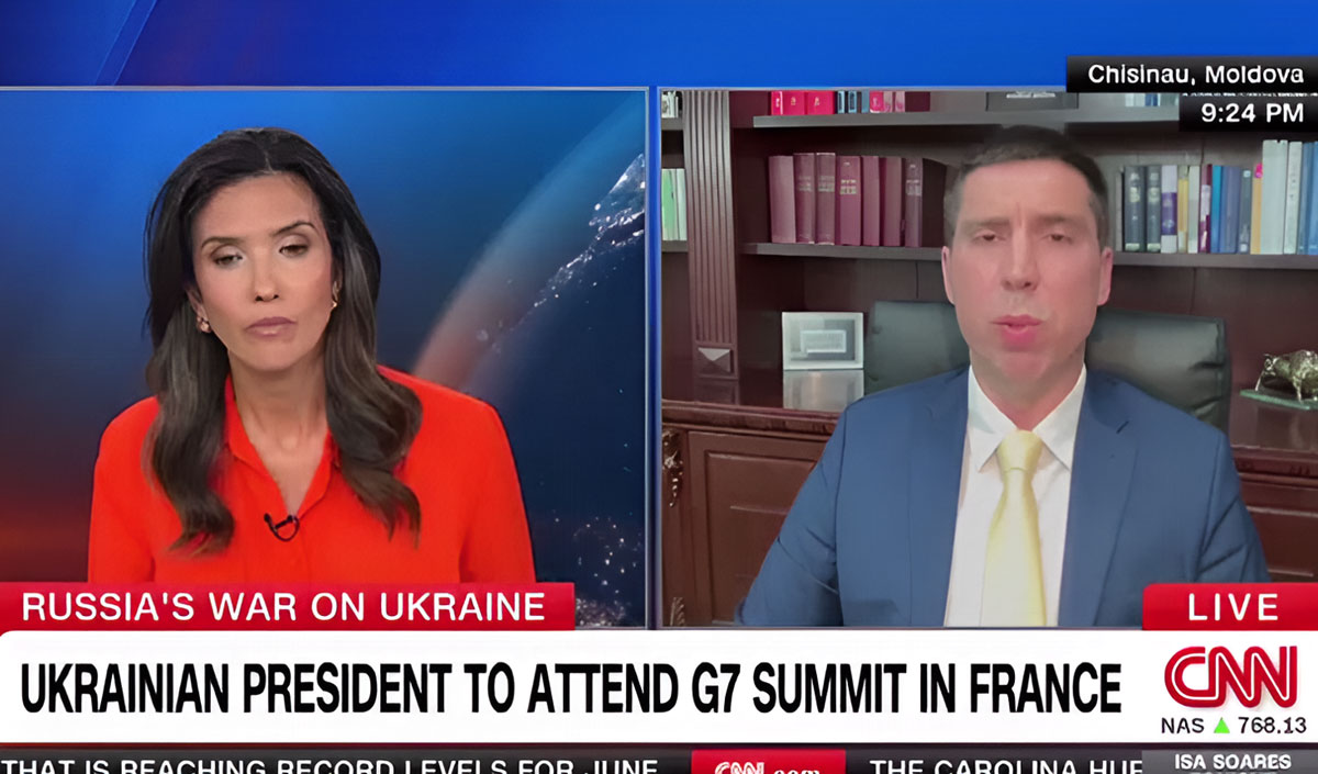 Mihai Popșoi a declarat pentru CNN că a venit timpul pentru o soluție rezonabilă, durabilă și justă a conflictului din Ucraina