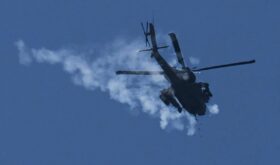downed helicopter