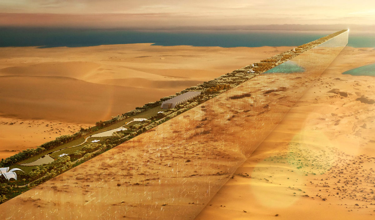 Orașul viitorului este amânat: Arabia Saudită a suspendat proiectul „The Line”
