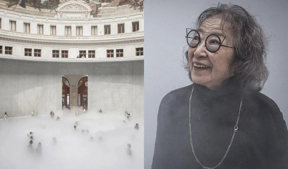 Fujiko Nakaya's misty sculptures