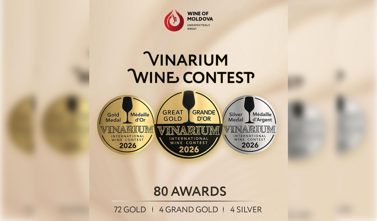 VINARIUM 2026: 80 medals for Moldovan wines