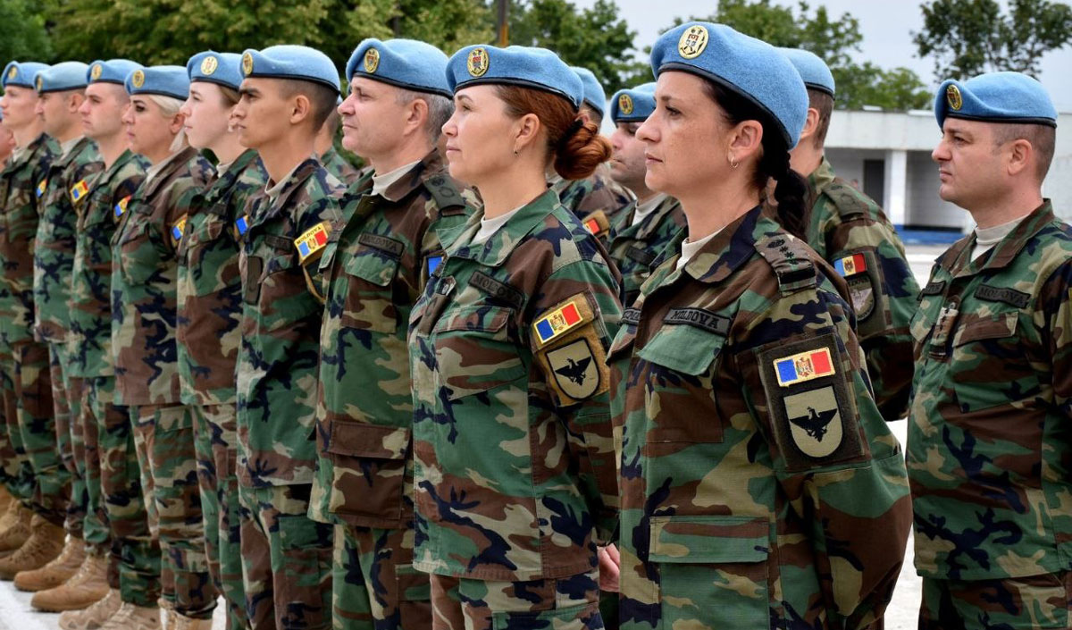 One in five military personnel in Moldova is a woman