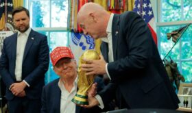 Donald Trump și Gianni Infantino Donald Trump și Gianni Infantino