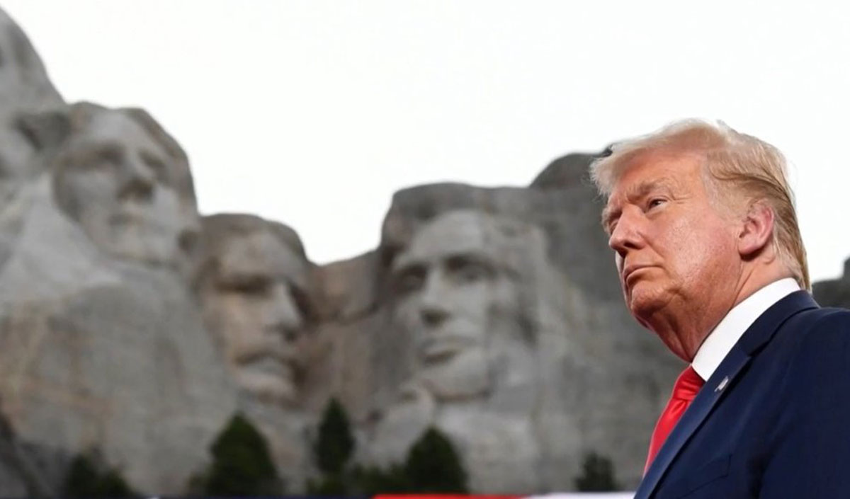 Trump made a statement about the future of the United States