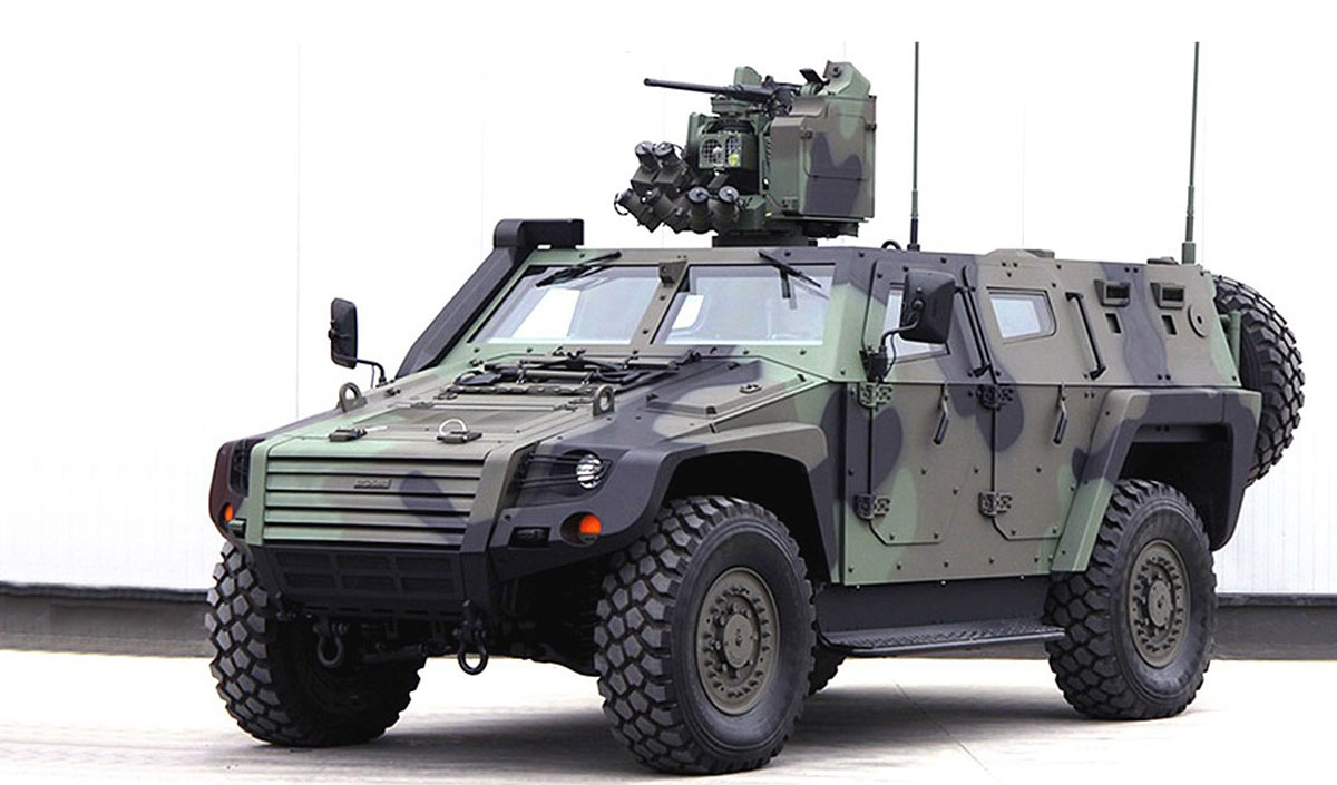A Turkish company will manufacture armored vehicles in Romania