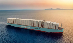 Transportatorul de containere Maersk Transportatorul de containere Maersk