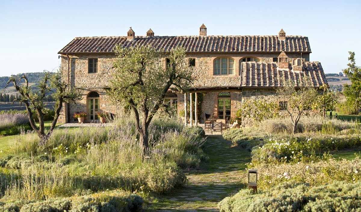 A Tuscan hotel has been named the best in Europe
