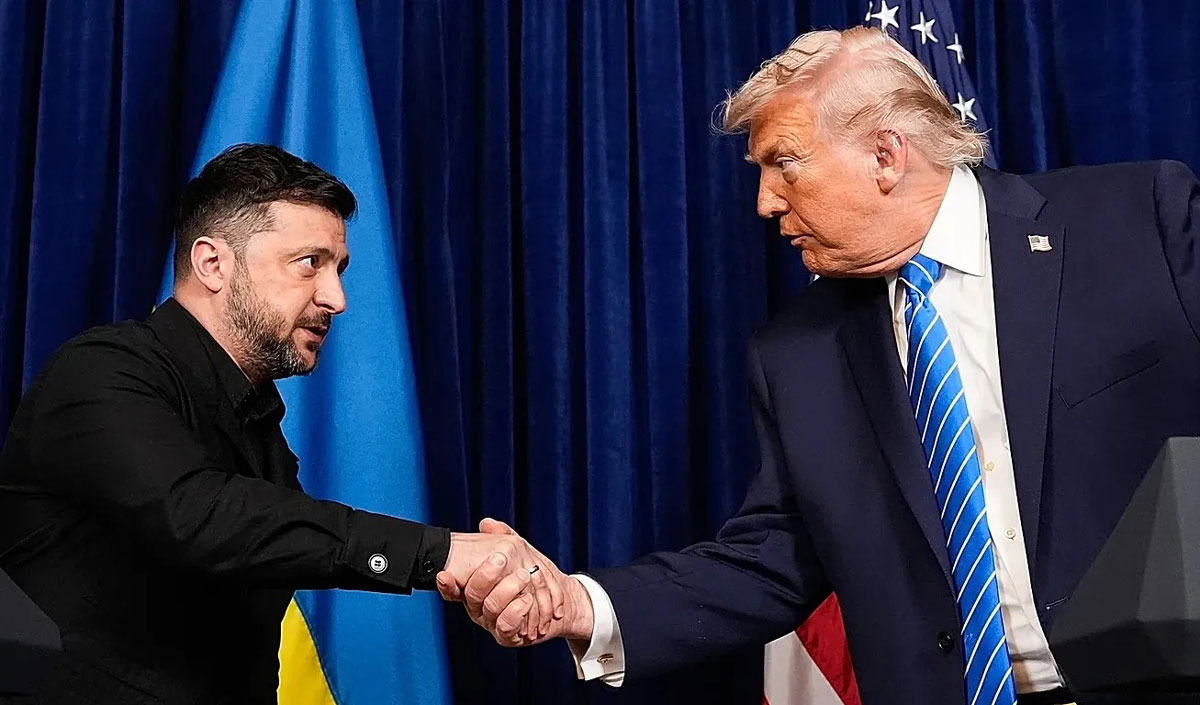 Zelenski a discutat cu Trump despre producția rachetelor Patriot