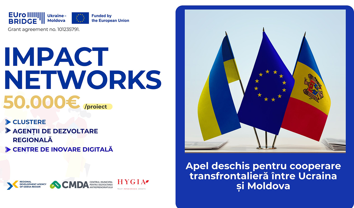 Гранты до 50 000 евро для укрепления сотрудничества между Молдовой и Украиной