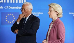 António Costa and Ursula von der Leyen