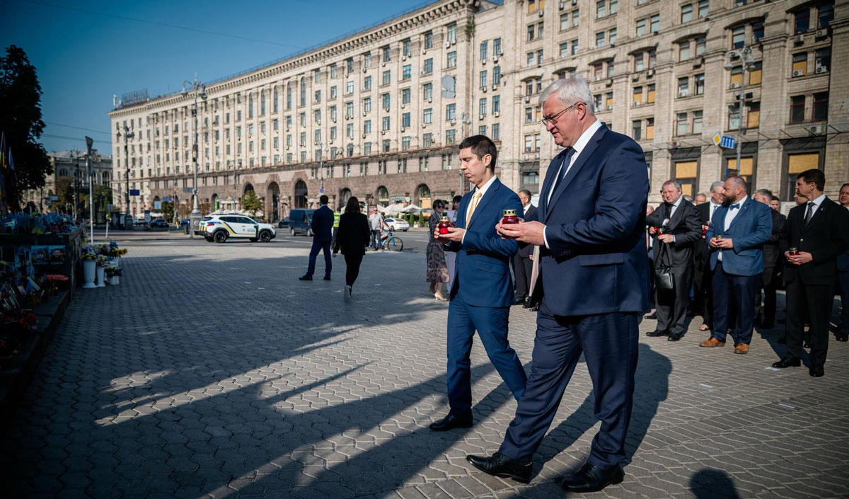 Попшой принимает участие в Конференции послов Украины 2026 в Киеве