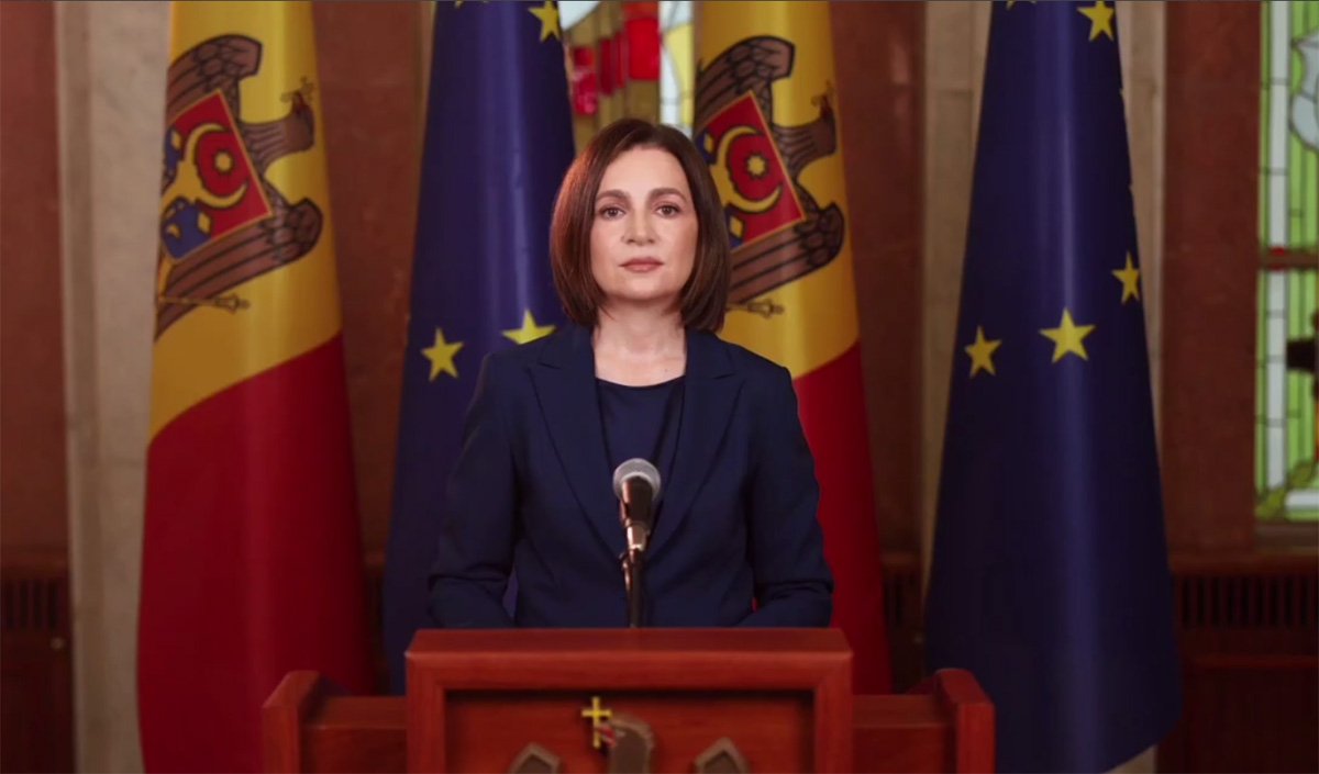 De Ziua Independenței, Maia Sandu a îndemnat cetățenii să păstreze libertatea și unitatea Moldovei