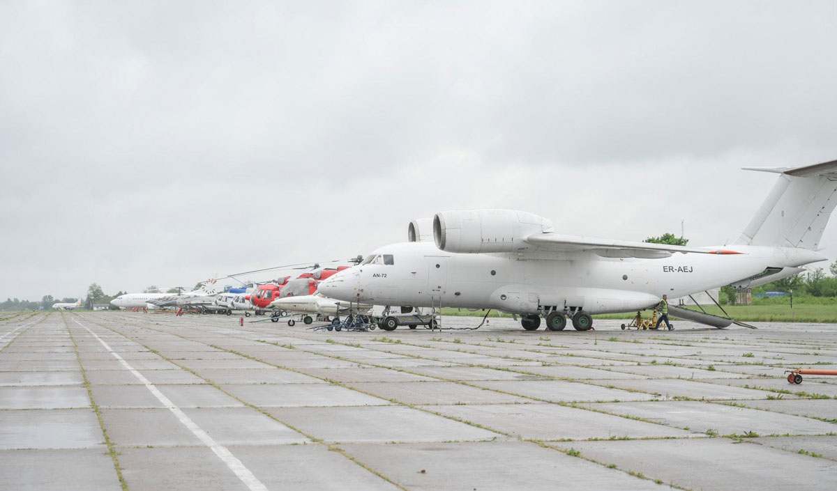 In Merculești, an inventory of assets was taken prior to their transfer to Chisinau Airport