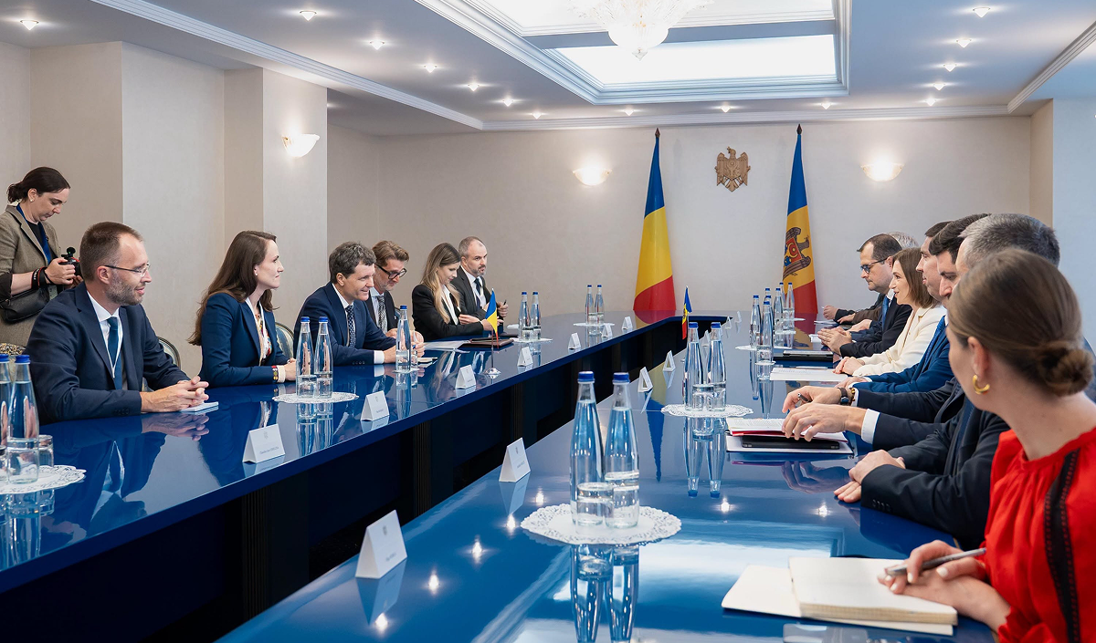 Nicușor Dan, la Chișinău: Dronele rusești, o „provocare constantă” pentru România și Republica Moldova
