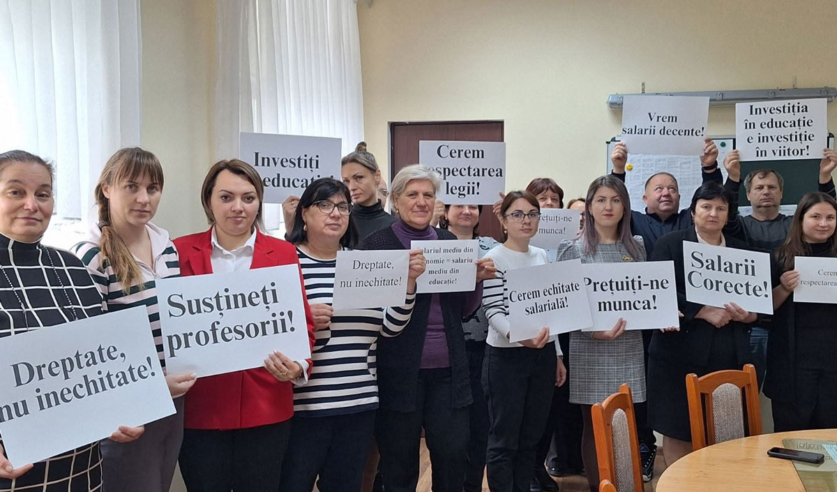 Confederația Națională a Sindicatelor se alătură protestului sindicatelor ramurale din educație