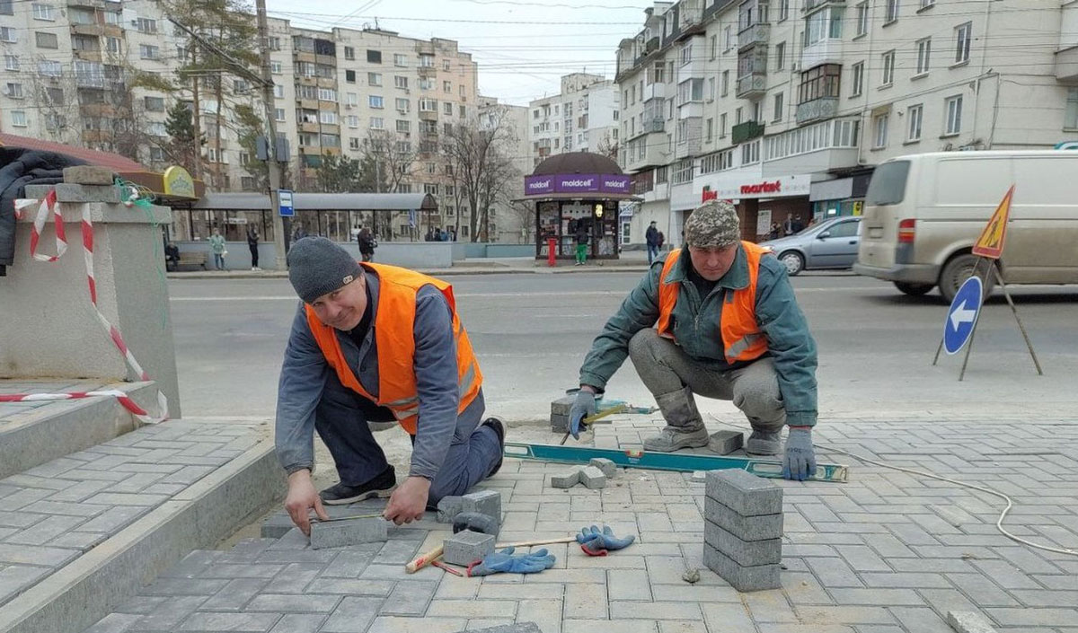 Three central streets in the capital have been renovated