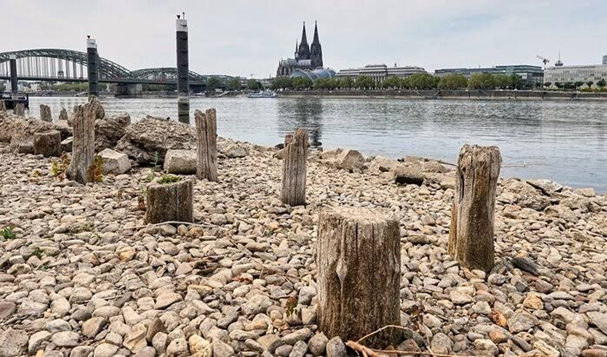 The Rhine Has Dropped to a Record Low: Drought Disrupts Logistics Across Europe