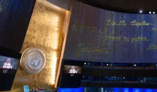 Adunarea Generală a ONU Adunarea Generală a ONU