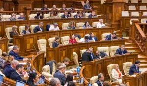 the Moldovan Parliament
