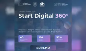 EDIH Moldova will help small and medium-sized enterprises with the digitalisation of their businesses