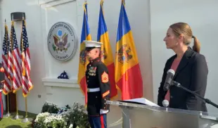 Ceremonie la Ambasada SUA Ceremonie la Ambasada SUA