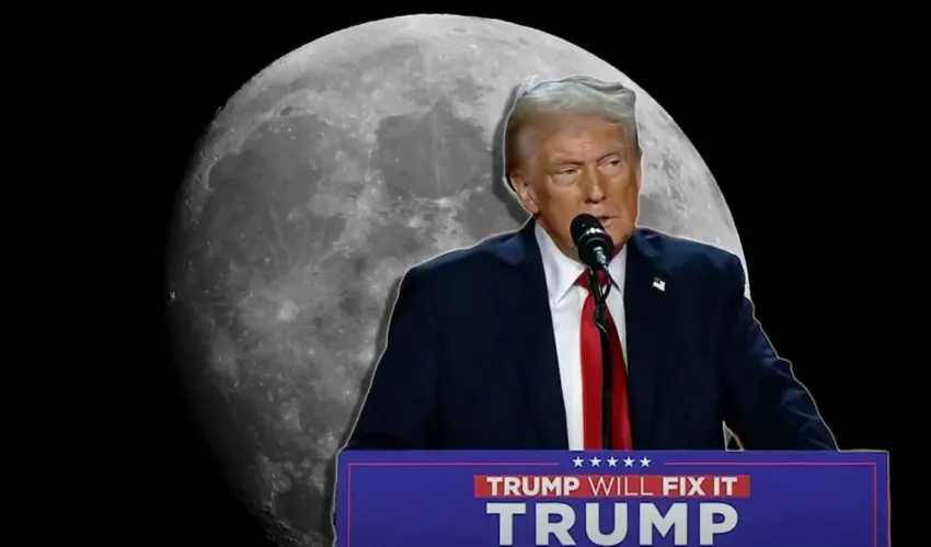 Trump a declarat că Luna aparține Statelor Unite Donald Trump