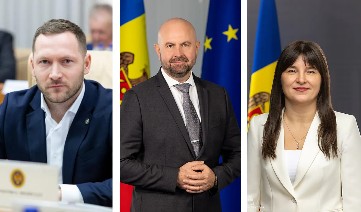 Gheorghe Hajder, Vladimir Bolea și Victoria Belous