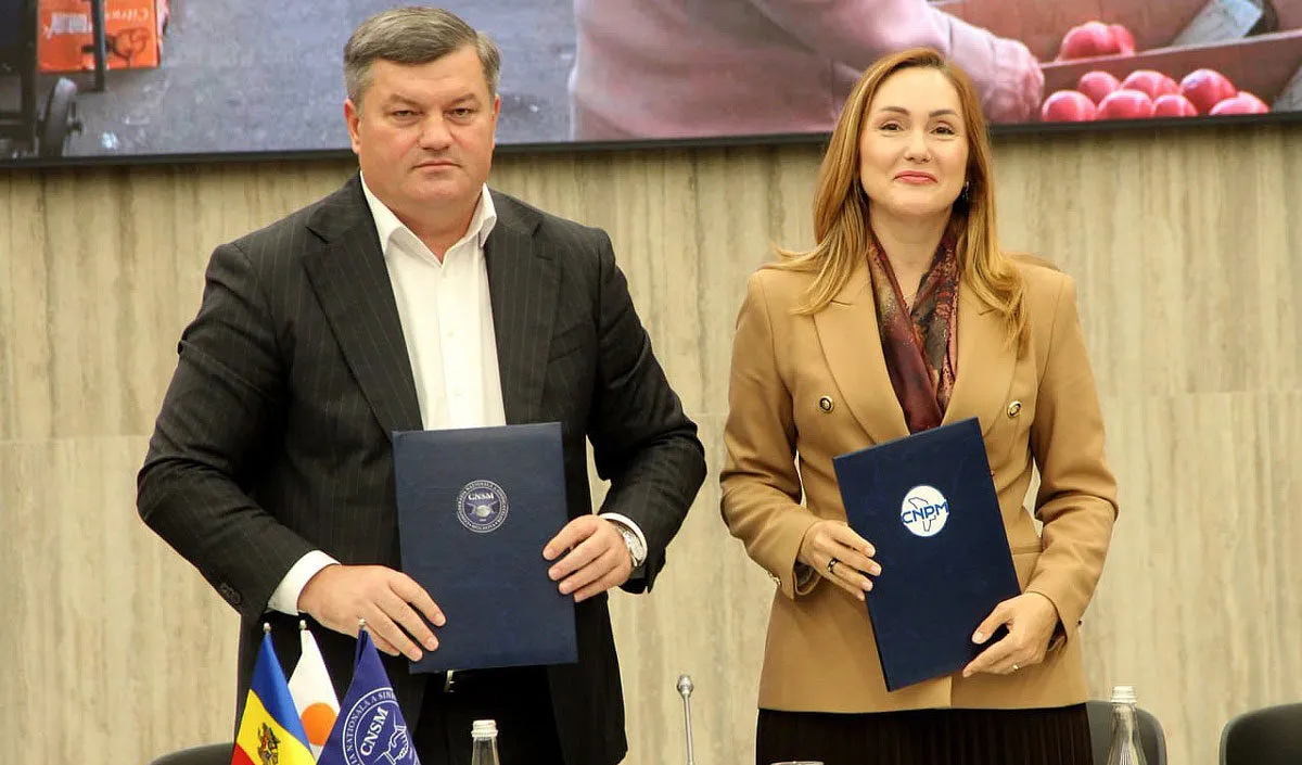 Igor Zubсu and Ana Groza