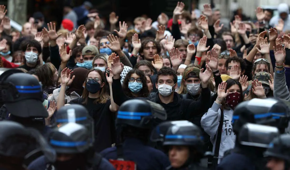 protests in France protests in France