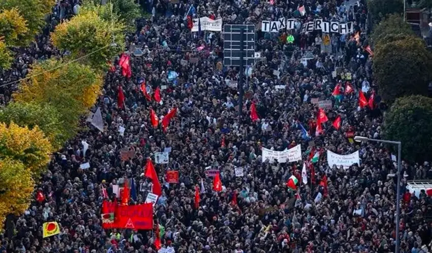 proteste în Germania