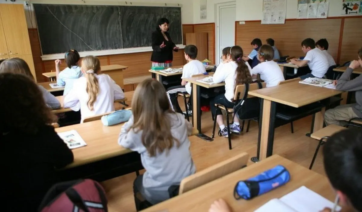 profesorul la ora de curs
