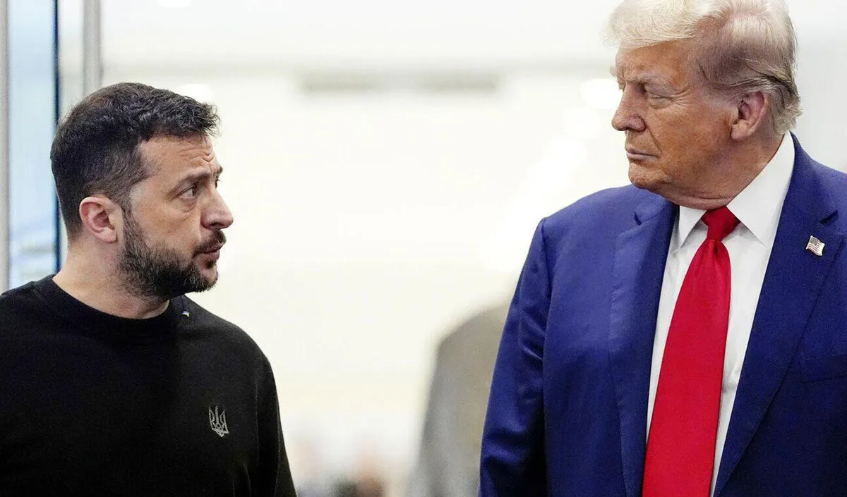 Владимир Зеленский и Дональд Трамп Владимир Зеленский и Дональд Трамп